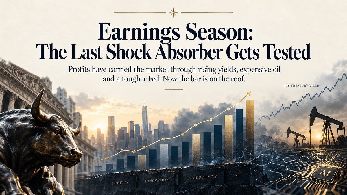 Earnings Season: The Last Shock Absorber Gets Tested