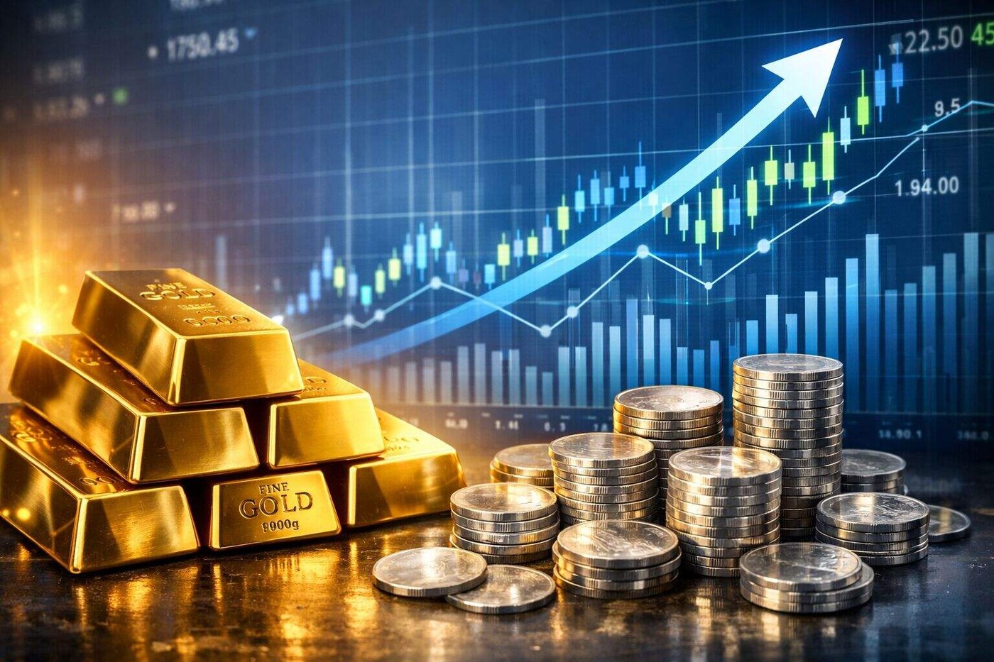 Gold Selloff Shows How Rising Yields Are Overpowering Safe-Haven Demand